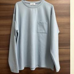 Right-on /PLUS ONE ロンT メンズXL 長袖　サックスのサムネイル