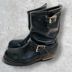 RED WING レッドウィング エンジニアブーツ 25.5cm 黒 USA製