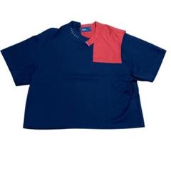 未使用 Kolor カラー 21SS ドッキング カットソー Tシャツ 半袖 未使用 Kolor カラー 21SS ドッキング カットソー Tシャツ 半袖