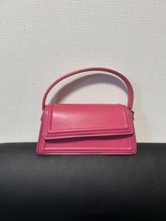 ZARA ピンク　ミニバッグ