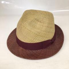TOKIO HAT（トーキョーハット）　M ストロー フェドーラ 麦わら帽子