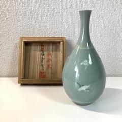310) 香合(15) 高麗青磁 扶林窯 「柿」李奇休(又玄)作 - メルカリ