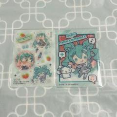 サンリオ ファミマ 初音ミク クリアカード シナモロール ⑰