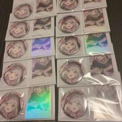 にじさんじ 石神のぞみ 誕生日記念グッズ 缶バッジ&チェキ風カードセット 10点