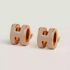 h_Pa♡　エルメス　ミニポップH　ピアス　マロングラッセ　ゴールド 楽天市場】HERMES エルメス ミニ ポップアッシュ H型 マロン