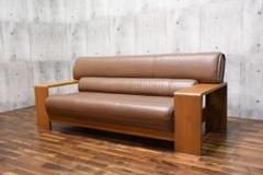美品　CONDE HOUSE/カンディハウス　長原實「ドウゼ」 3人掛けソファ 美品 CONDE HOUSE/カンディハウス 長原實「ドウゼ」 3人掛けソファ