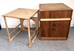 指物師 平安栄斎作 旭棚 茶道具 茶棚 四方棚 玉杢材 指物師 平安栄斎作 旭棚 茶道具 茶棚 四方棚 玉杢材 - メルカリ