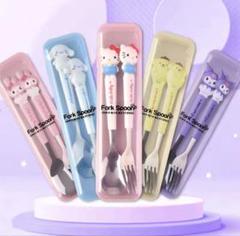 【新品】サンリオフォーク&スプーンセットのサムネイル
