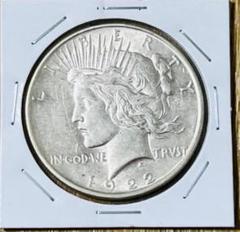アメリカ合衆国コインセット 1922年リバティ銀貨 Yahoo!オークション - アメリカ 1922年1ドル銀貨・1964年
