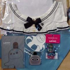 mezzo piano junior×LOVOT セーラーワンピース mezzo piano junior×LOVOT セーラーワンピース(サックス