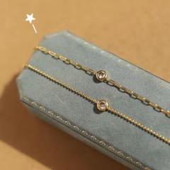 No.702 leon chain bracelet：ゴールド ブレスレット No.702 leon chain bracelet：ゴールド ブレスレット No.702
