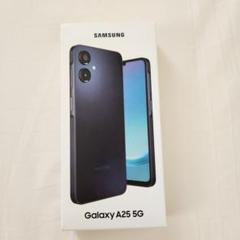 Samsung Galaxy A25 5G 本体 ブラック
