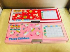 筆箱 ふでばこ 2個 昭和レトロ 当時物 デッドストック