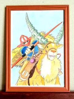 もののけ姫 イラストの中古 未使用品を探そう メルカリ