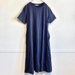 【タグ付、新品】23区　ペルーコットンカットソー ワンピース　38サイズ タグ付、新品】23区 ペルーコットンカットソー ワンピース 38