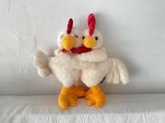 C'est mignonセミニョンにわとりペアのぬいぐるみ中古品です