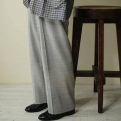 【新品未使用】MAATEE&SONS 25SS H WOOL 無双TROUSER MAATEE&SONS H WOOL 無双TROUSER BROWN