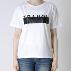 【新品 未使用】TORANOI 定番ロゴTシャツ白ブラックラインのサムネイル