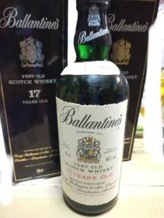 Ballantine's 17年 未開封 古酒旧ボトル未開封】ballantin's バランタイン17年ベリー