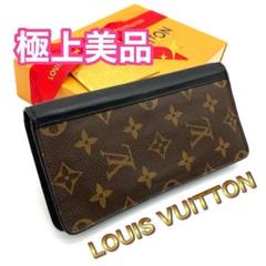 極上美品❣️ ルイヴィトン モノグラム マカサー タノン メンズ 長財布 J29