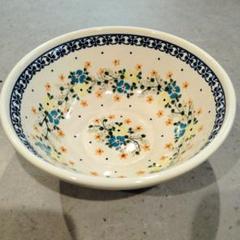 ポーランド食器 花柄 ボウル 特大