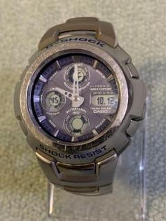 CASIO G-SHOCK GW-1000DJ 電波ソーラー時計　稼働中 CASIO G-SHOCK THE-G GW-1000DJ まるで鉄の塊！（かたまり
