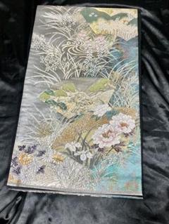 振袖 フルセット 辻が花柄 金彩 染分け 黒灰 袷 姫バージョン - メルカリ