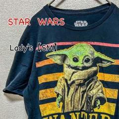 HA377【US輸入】STAR WARS　半袖Ｔシャツ【レディースSM】ブラック