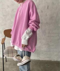 ☆大特価☆ UGG スウェットピンクグレー アグ UGG スウェット トレーナー グレー ピンク