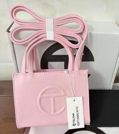 Telfar mini ピンクショルダーバッグ Telfar ピンク ショルダーバッグ 17CM - メルカリ