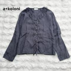 a+koloni（コロニー）＊C/Lワイドブラウス(4色)】 | NEW