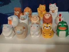 Amazon.co.jp: おみくじ 招き猫 (左手招き 5体セット - 金 金猫