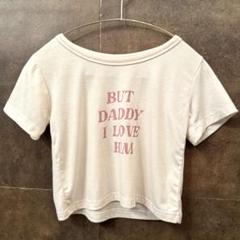 ロゴTシャツ 韓国ファッション S 半袖Tシャツ ヘソ出しTシャツのサムネイル
