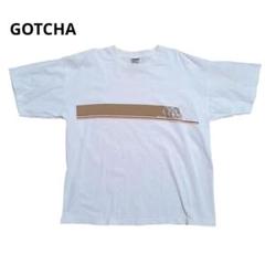 GOTCHA ホワイト Tシャツ 半袖 ヴィンテージ USA製 ガッチャ