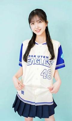 久保史緒里 プリントレプリカユニフォーム 楽天イーグルス L