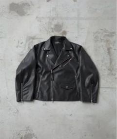 【極美品】　clel CLELクレイル ブラック　レザーブルゾン　S size CLEL ブルゾン アウター 「CLEL」Vintage Design Blouson