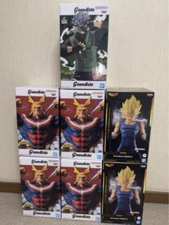新作　Grandista 7点セット　オールマイト　ベジータ　はたけカカシ Amazon.co.jp: Vinyl Figure バンプレスト NARUTO-ナルト- 疾風