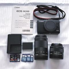 値下げ❗️キャノンM200 レンズキット✨美品✨ 2025年最新】canon eos m200の人気アイテム - メルカリ