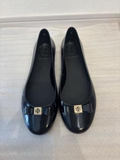 極美品✨トリーバーチ バレエシューズ フラットシューズ パンプス 黒 シルバー 楽天市場】TORY BURCH トリーバーチ パンプス CLAIRE BALLET