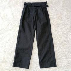MHL. MARGARET HOWELL エムエイチエル ワイドパンツ ブラック