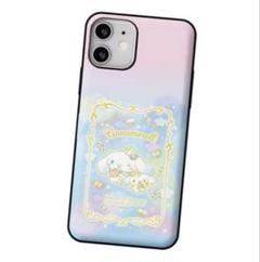 サンリオ カード収納 バンパーケース iPhone16 Plus シナモン