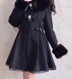 予約商品】ファーカラースリーブスイートリボンコート – Belchic