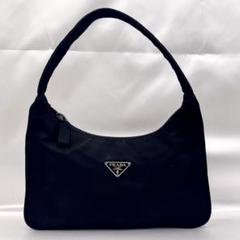 ✨美品✨PRADA ワンショルダー ホーボー アクセサリーポーチ ハンドバッグ