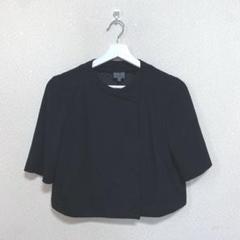 【ck Calvin Klein】 (4) ショート丈 ノーカラージャケット
