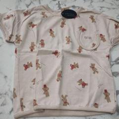 新品　nennen 半袖　110　くま