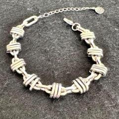 【新品未使用】シルバー　チェーン　ブレスレット　シルバー925 アクセサリー