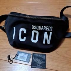 新品未使用　DSQUARED2 ICON ブラック ボディバッグ セール】DSQUARED2 ボディバッグ BBM0033 11703199 ICON