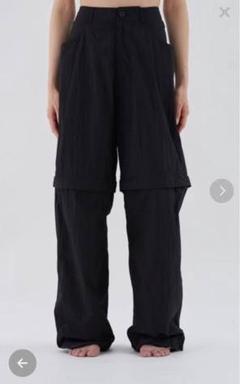 パンツ ENOF open knee nylon pants ENOF（イナフ）の「open knee nylon pants（その他パンツ）」 - WEAR