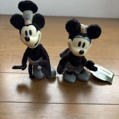ミッキーミニー2体セット　Sekiguchi(セキグチ) リトルコレクション Disney Character・Little Collectionディズニーキャラクター