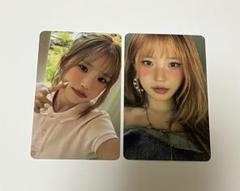 fromis_9 ハヨン applemusic トレカ 2枚 v*y様 fromis_9 applemusic カフェ トレカ ハヨン ジウォ - メルカリ